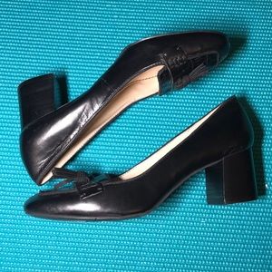 Nine west black heels